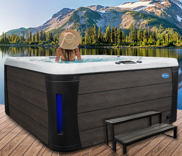 Calspas hot tub being used in a family setting - hot tubs spas for sale Lawrence